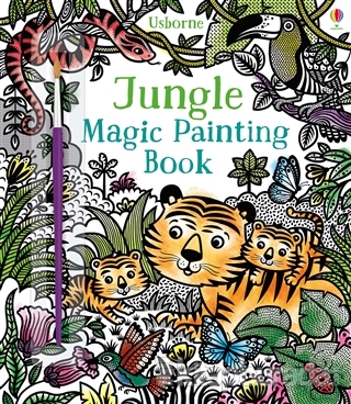 Jungle Magic Painting Book Federica Iossa