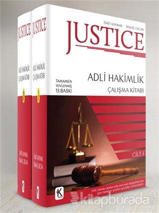Justice Adli Hakimlik Çalışma Kitabı (2 Cilt) Ümit Kaymak
