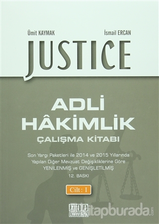 Justice - Adli Hakimlik Çalışma Kitabı (2 Cilt)