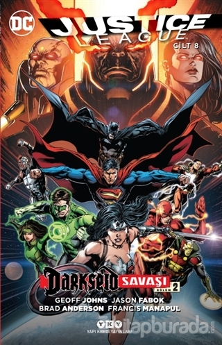 Justice League Cilt 8 - Darkseid Savaşı Bölüm 2 Geoff Johns