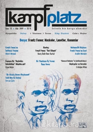 Kampfplatz Felsefe ve Sosyal Bilimler Dergisi Sayı: 13 Kolektif
