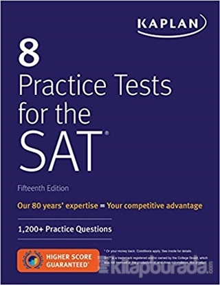 Kaplan 8 Practice Tests For The SAT