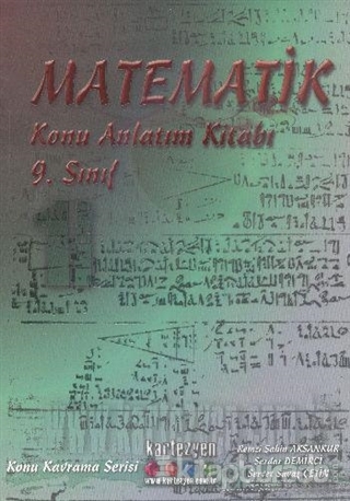Kartezyen 9. Sınıf Matematik Konu Anlatım Kitabı - 1