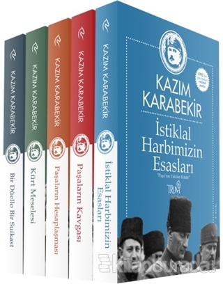 Kazım Karabekir Seti (5 Kitap Takım) Kâzım Karabekir