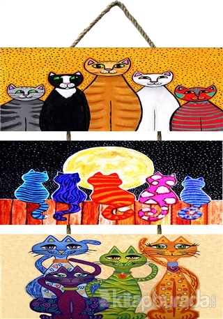 Kediler Üçlü Poster