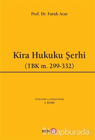 Kira Hukuku Şerhi (Ciltli)
