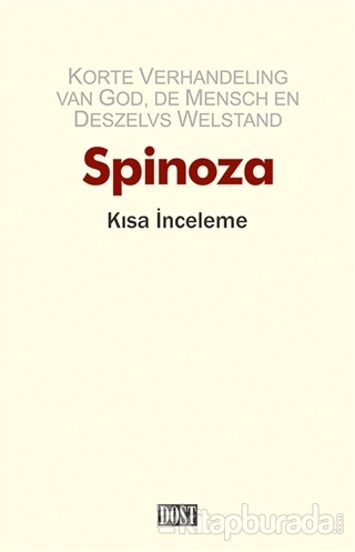 Kısa İnceleme %15 indirimli Benedictus de Spinoza