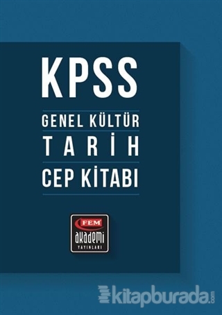 KPSS Genel Kültür Tarih Cep Kitabı Kolektif