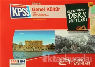 KPSS Lisans Genel Kültür - Tarih - Türkiye Coğrafyası - Temel Yurttaşlık Bilgisi Öğretmenin Ders Notları