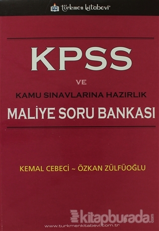 KPSS Maliye Soru Bankası Kemal Cebeci