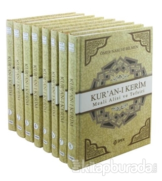 Kur'an-ı Kerim Meali Alisi ve Tefsiri (8 Cilt Takım 2. Hamur) (Ciltli)