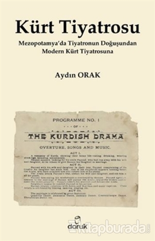 Kürt Tiyatrosu %15 indirimli Aydın Orak