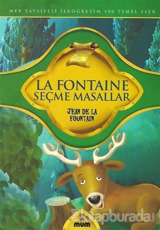 La Fontaine Seçme Masallar Jean De La Fontaine