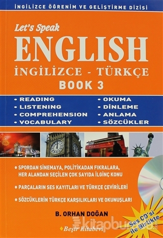 Let's Speak English / İngilizce - Türkçe Book 3 Bekir Orhan Doğan