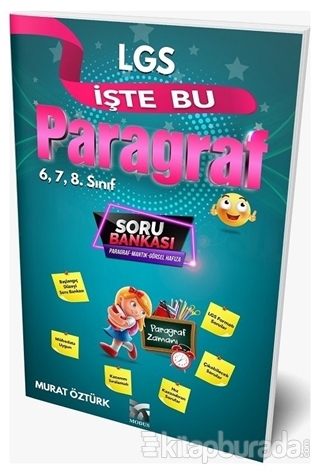 LGS Paragraf 6,7,8. Sınıf Soru Bankası Murat Öztürk