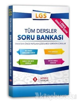 LGS Tüm Dersler Soru Bankası