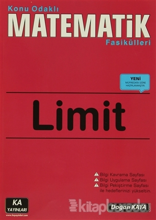 Limit - Konu Odaklı Matematik Fasikülleri Doğan Kaya