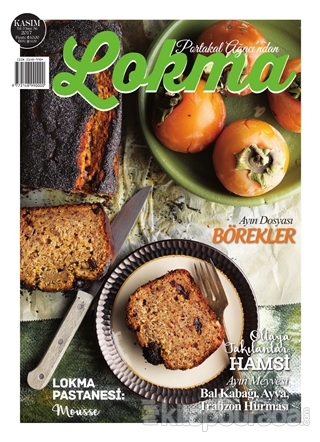 Lokma Aylık Yemek Dergisi Sayı: 36 - Kasım 2017 Kolektif