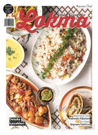 Lokma Aylık Yemek Dergisi Sayı: 78 Mayıs 2021 Kolektif