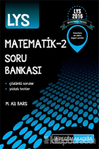 LYS Matematik-2 Soru Bankası Mehmet Ali Bars