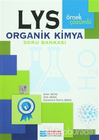 LYS Organik Kimya Örnek Çözümlü Soru Bankası %15 indirimli Adil Akbaş