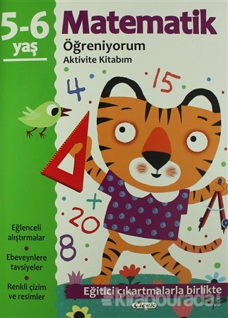 Matematik Öğreniyorum 5-6 Yaş Aktivite Kitabım