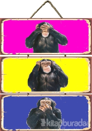 Maymunlar Üçlü Poster