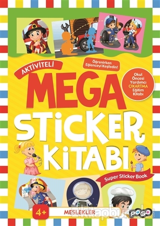 Mega Sticker - Meslekler