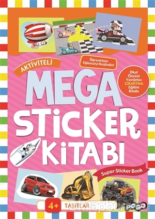 Mega Sticker - Taşıtlar Kolektif