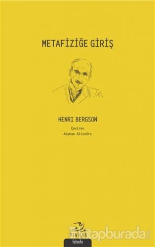 Metafiziğe Giriş Henri Bergson