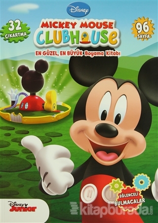 Mickey Mouse Clubhouse En Güzel, En Büyük Boyama Kitabı