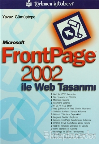 Microsoft FrontPage 2002 Yavuz Gümüştepe