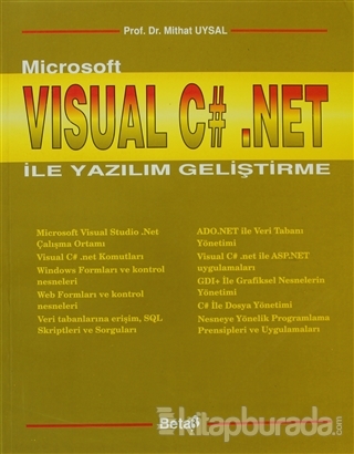 Microsoft Visual C# Net ile Yazılım Geliştirme