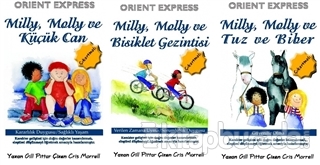 Mily Moly Serisi ( 3 adet) Tuz Ve Biber / Bisiklet Gezintisi / Küçük Can (El yazısı) (Ciltli)