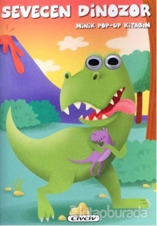 Minik Pop-up Kitabım - Sevecan Dinozor Kolektif