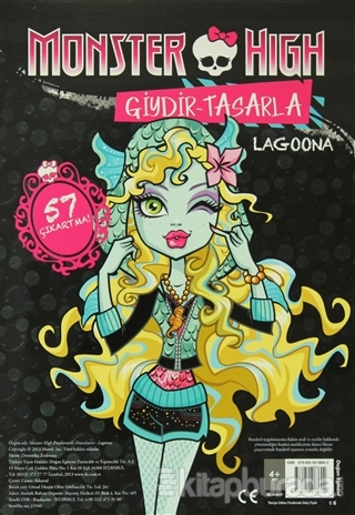 Monster High Giydir-Tasarla Draculaura-Lagoona %20 indirimli Kolektif