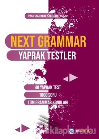 Next Grammar YDS Yaprak Testler Muhammed Özgür Yaşar
