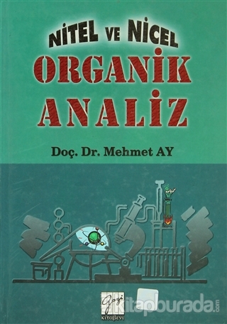 Nitel ve Nicel Organik Analiz Mehmet Ay