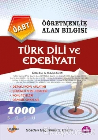 Öğretmenlik Alan Bilgisi Türk Dili ve Edebiyatı Konu Anlatımlı %15 ind