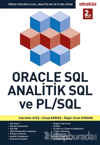 Oracle Sql Analitik Sql ve Pl/Sql Fahrettin Ateş