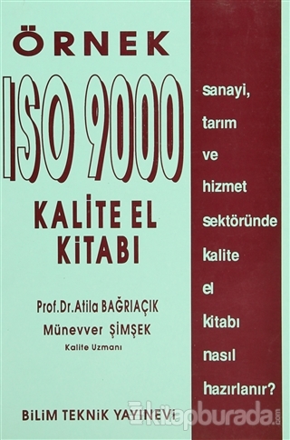 Örnek ISO 9000 Kalite El Kitabı Atila Bağrıaçık