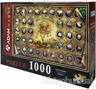 Osmanlı Sultanları 1000 Parça Puzzle 48x68