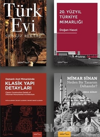 Osmanlı'dan Bugüne Türkiye Mimarlığı Seti (4 Kitap Takım)