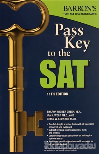 Pass Key To The Sat Ph. D.