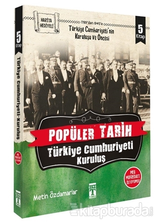 Popüler Tarih Türk İslam Tarihi (5 Kitap) %20 indirimli Metin Özdamarl