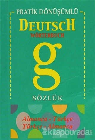 Pratik Dönüşümlü Deutsch Dictionary Sözlük Sayibe Bekçi