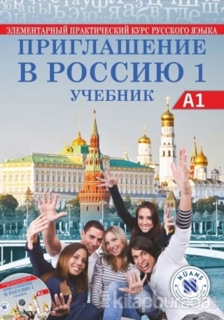 Priglasheniye v Rossiyu 1 Uchebnik +CD A1 - Rusça Ders Kitabı E. L. Ko