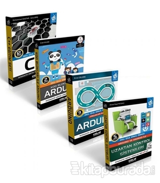 Projeler İle Arduino Eğitim Seti (4 Kitap Takım)