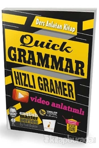 Quick Grammar Video Anlatımlı Ders Anlatan Kitap Fuat Başkan