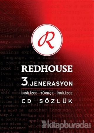 Redhouse 3. Jenerasyon - Redhouse 3rd Generation İngilizce - Türkçe - İngilizce CD  Sözlük